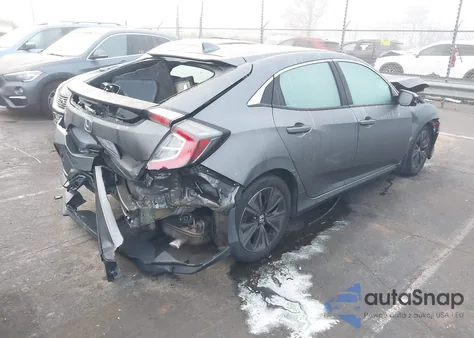 2017 Honda Civic Ex-L from USA, damaged, VIN SHHFK7H72HU207337